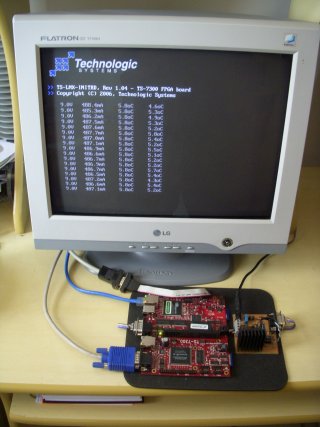 The TS7300 in my test rig